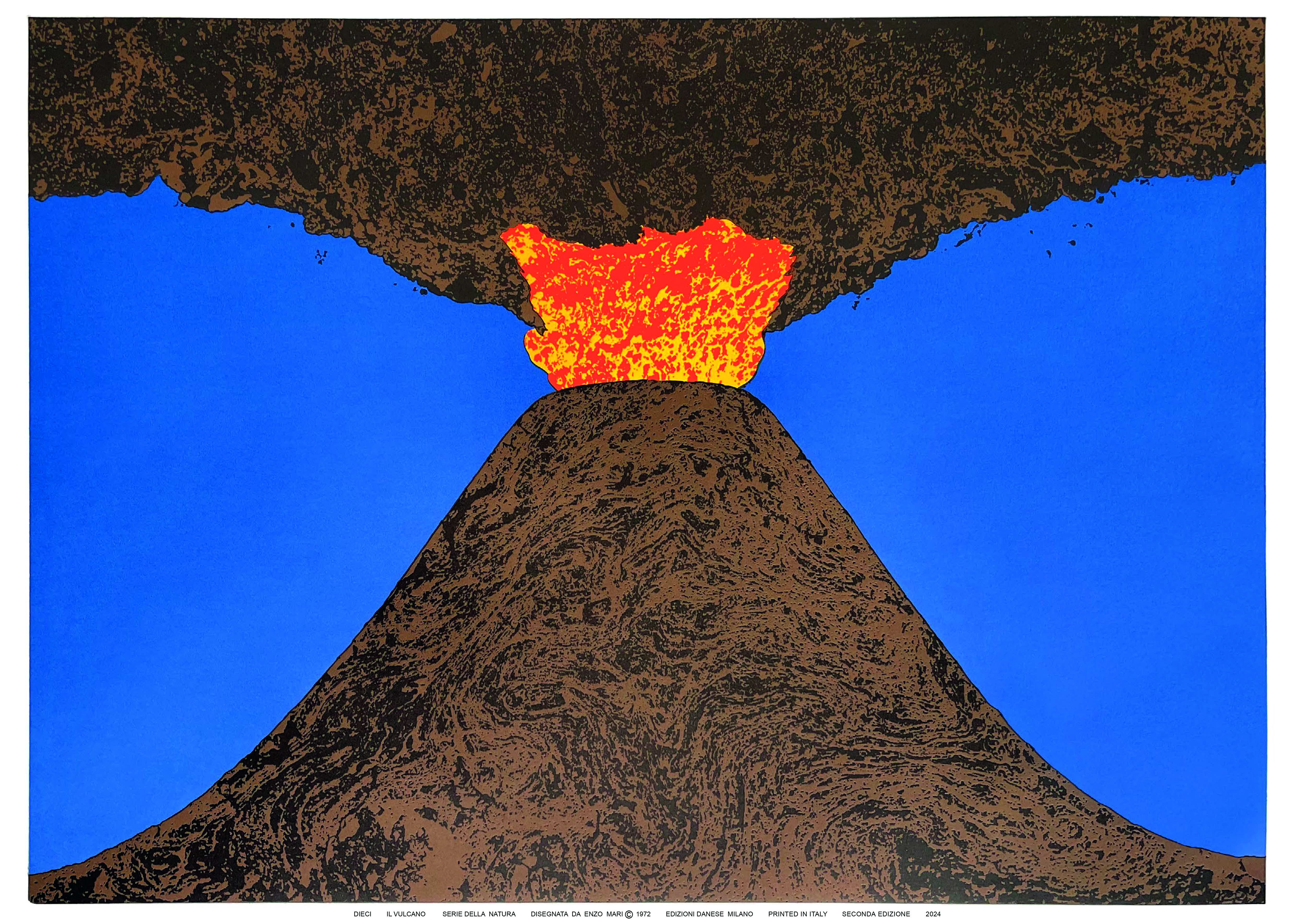 Dieci, Il Vulcano di Enzo Mari per Danese Milano Dieci, Il Vulcano di Enzo Mari per Danese Milano