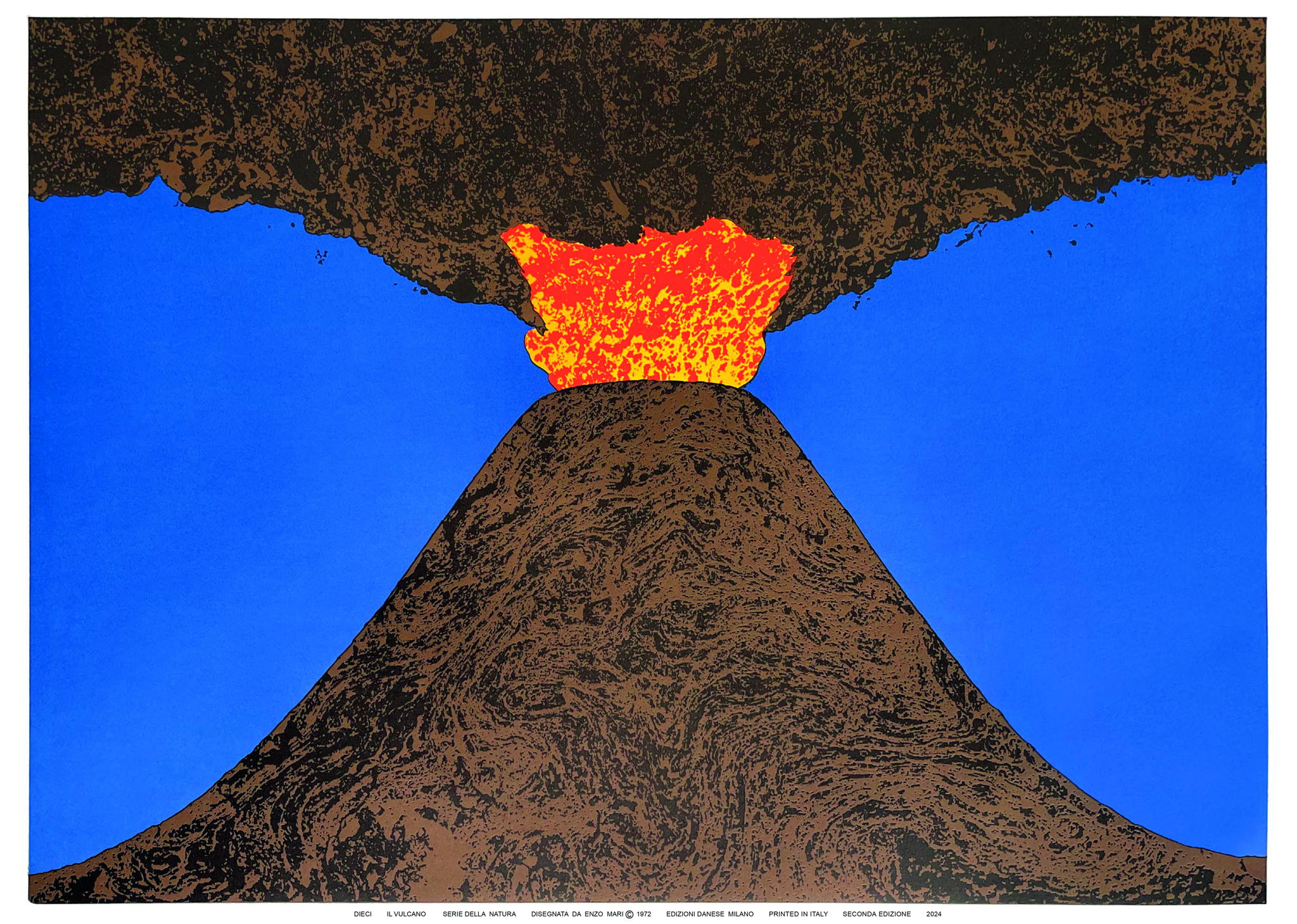 Dieci, Il Vulcano di Enzo Mari per Danese Milano Dieci, Il Vulcano di Enzo Mari per Danese Milano