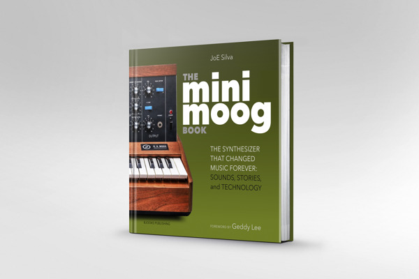 Preview: Now Available for Preorder: THE MINIMOOG BOOK Details 50+ Years of Electronic Music History