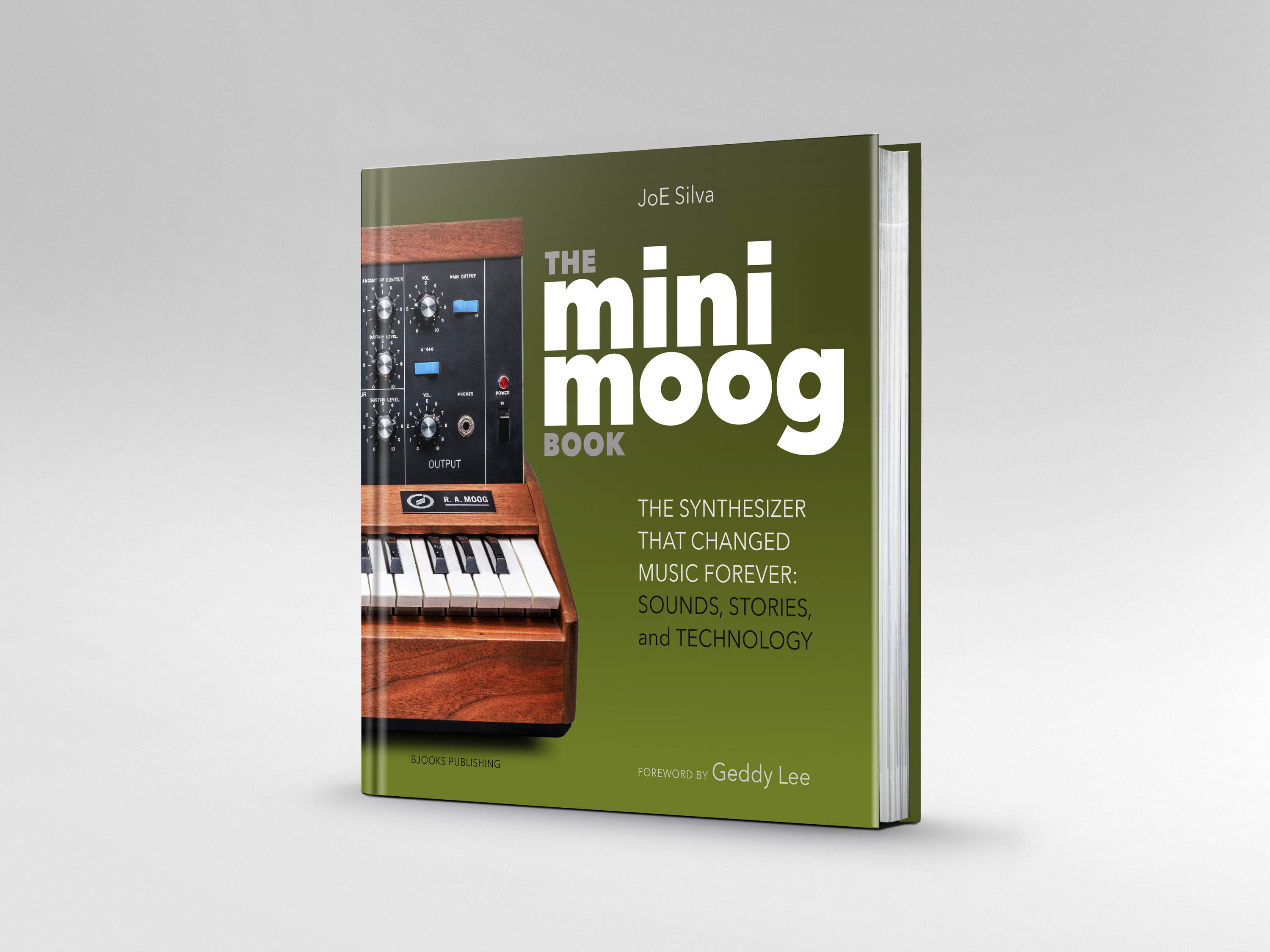 Now Available for Preorder: THE MINIMOOG BOOK Details 50+ Years of Electronic Music History