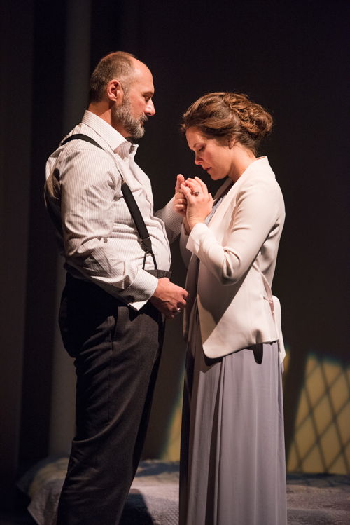 Oliver Becker and Celine Stubel in The Last Wife by Kate Hennig / Photos by Emily Cooper
