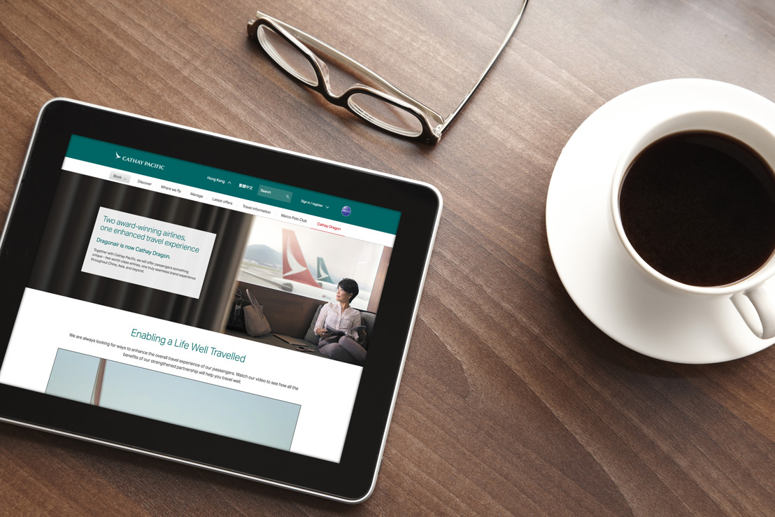 Cathay Dragon website to merge into Cathay Pacific website Customers of both airlines are set to benefit from an enhanced online booking and travel management experience at cathaypacific.com from 29 March