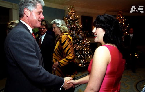 Bill Clinton en Monica Lewinsky - (c) A&E
