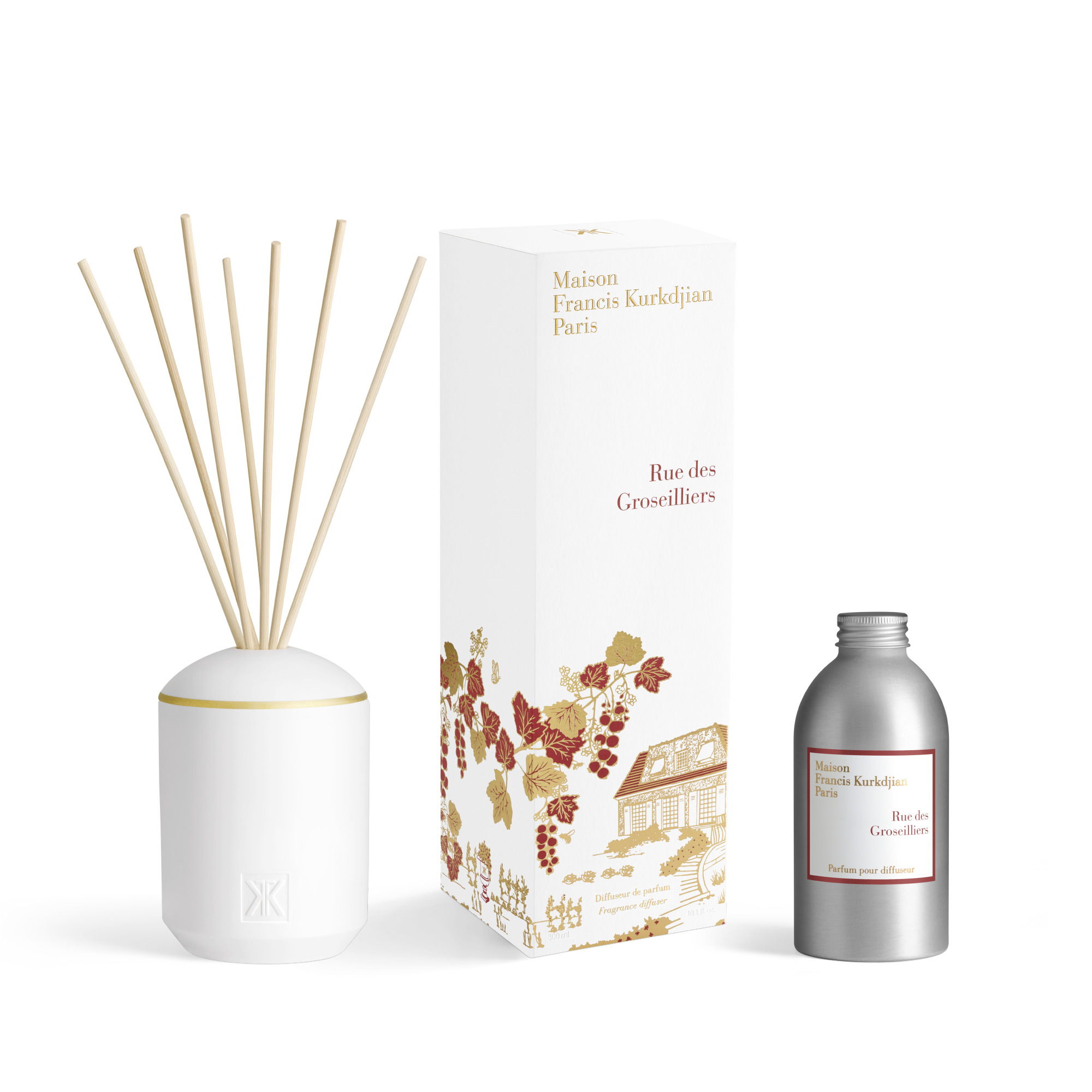 Rue des Groseilliers Diffuser + Recharge 300 ml | € 185