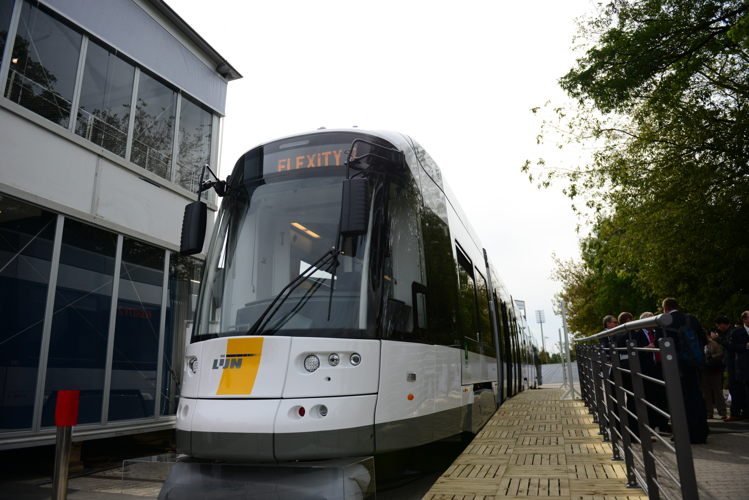 Buitenkant van de nieuwe Flexity 2-tram
Credit: Bombardier