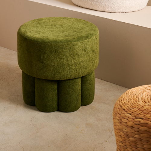 SILVA POUF GREEN H 41 cm - Ø 45 cm €59