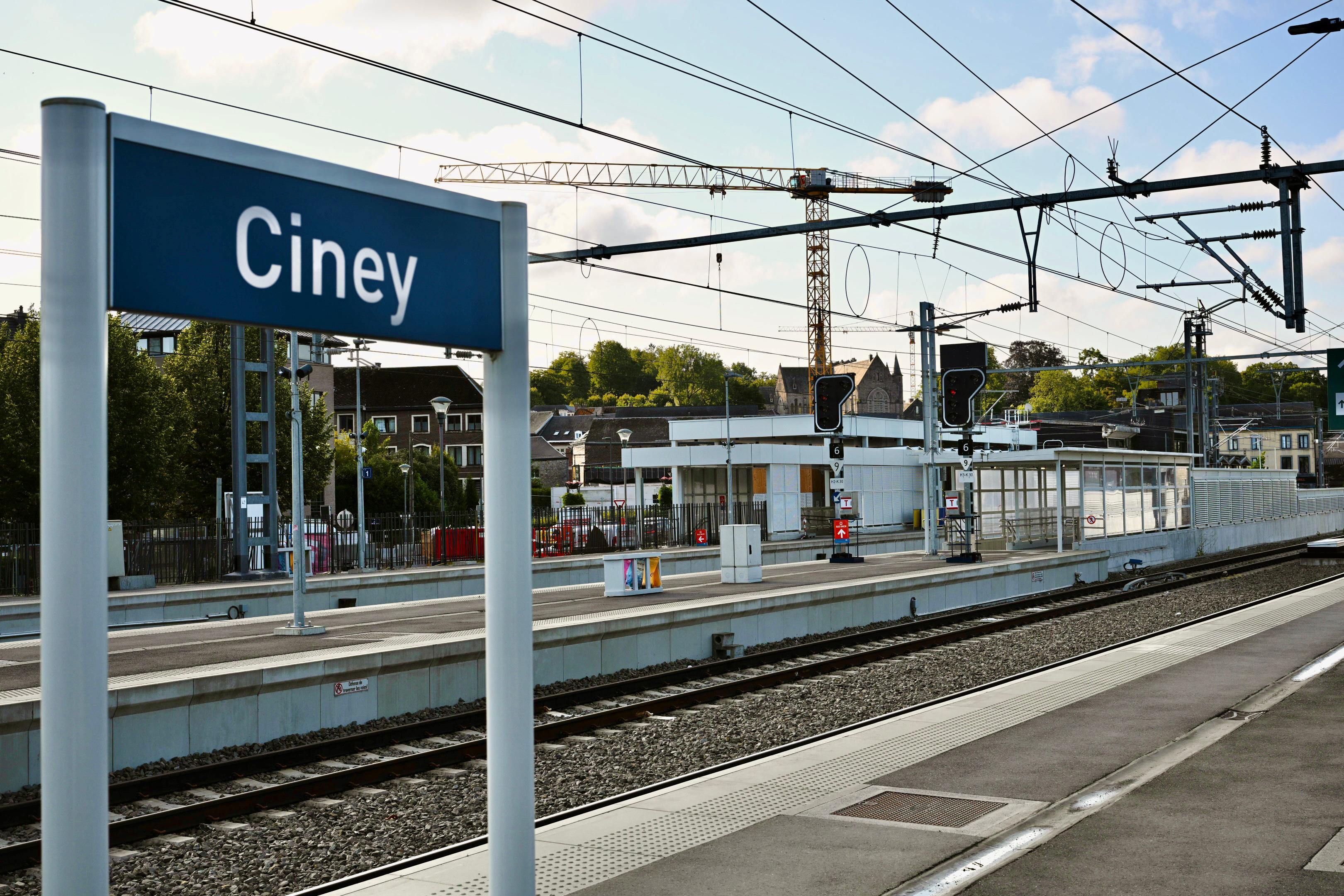 Le nouveau bâtiment de la gare de Ciney est mis en service