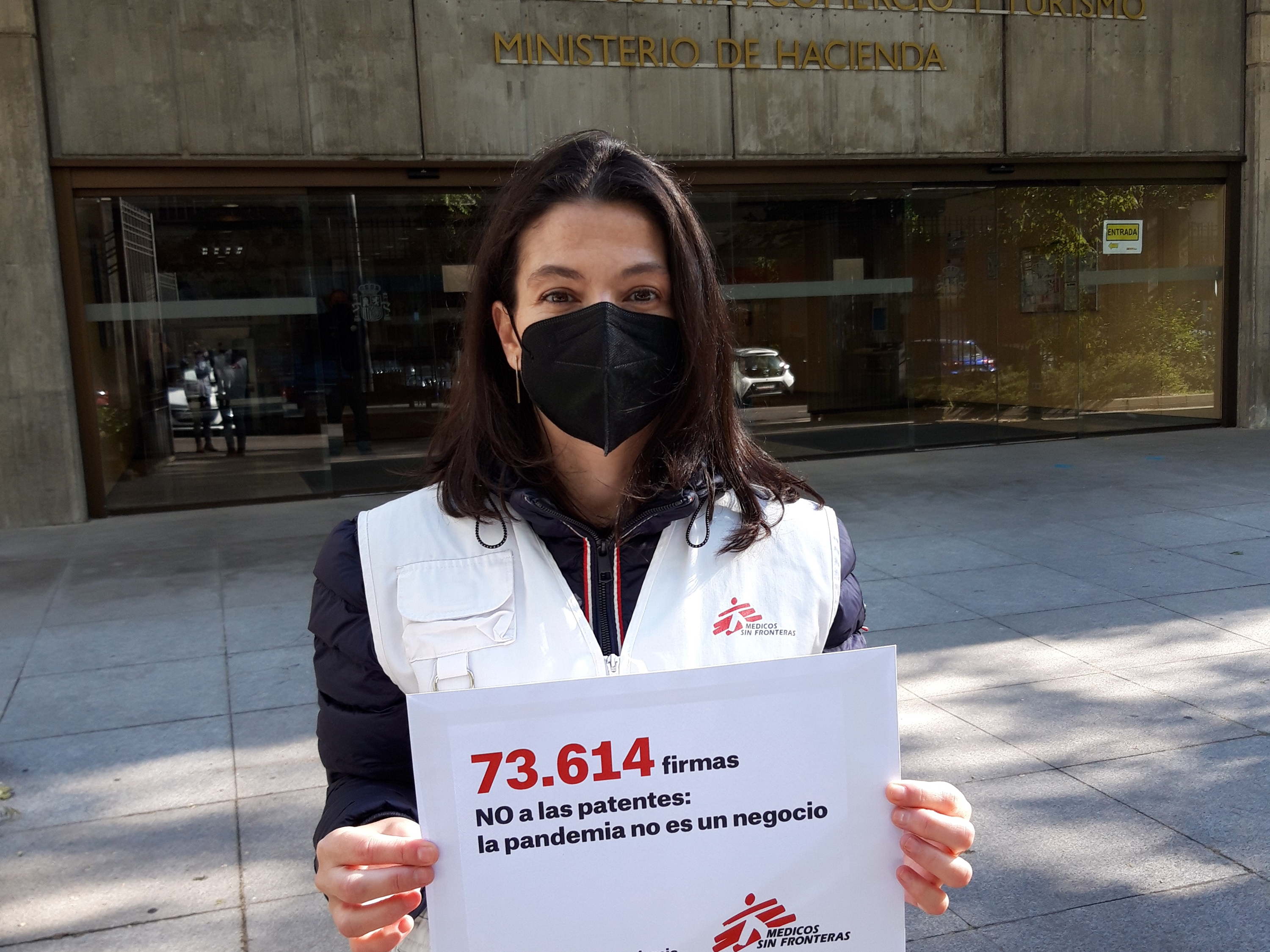 MSF valora el cambio de posición de España respecto a las patentes COVID-19 y pide un compromiso más firme a nivel europeo