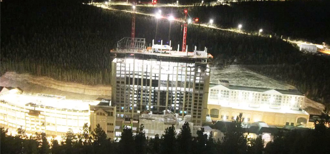 Two-year time-lapse video shows construction progress on Monarch Casino Resort Spa