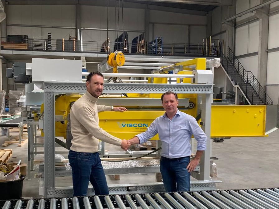 Bart Dhaene, CEO van Vytech Group en Marnix Vanryckeghem, CEO van Viscon Belgium