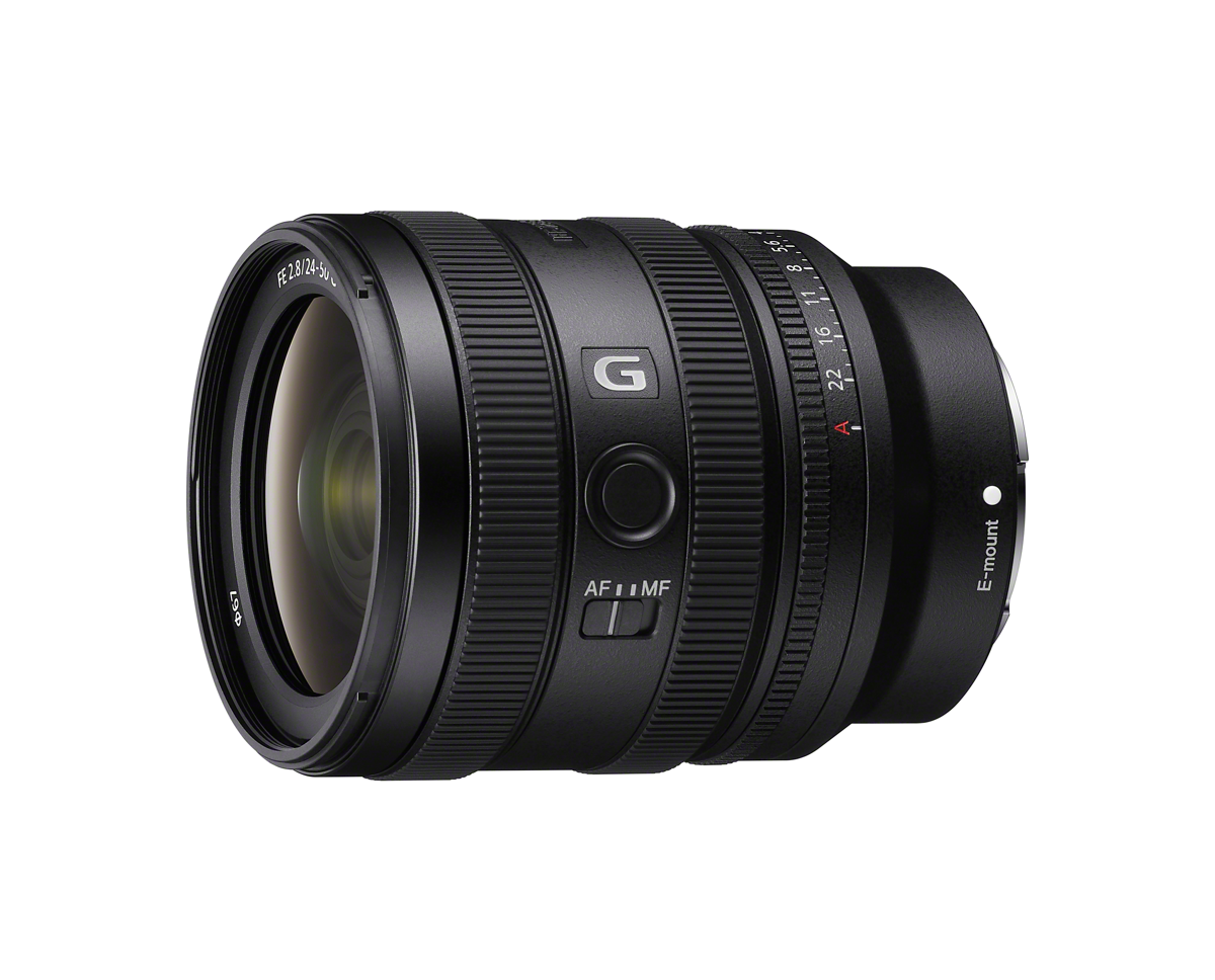 A Sony lança a FE 24-50 F2.8 G: uma objetiva G Lens™ compacta, de grande abertura F2.8, com ótica de elevado desempenho 