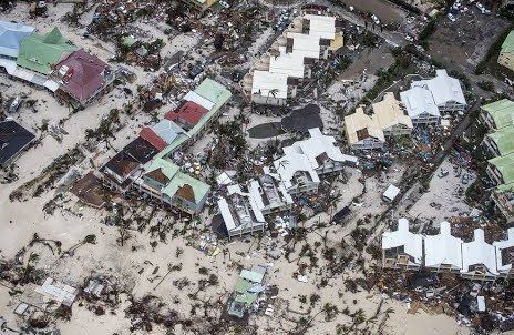 Aftermath of Hurricane Irma in Tortola, BVIs