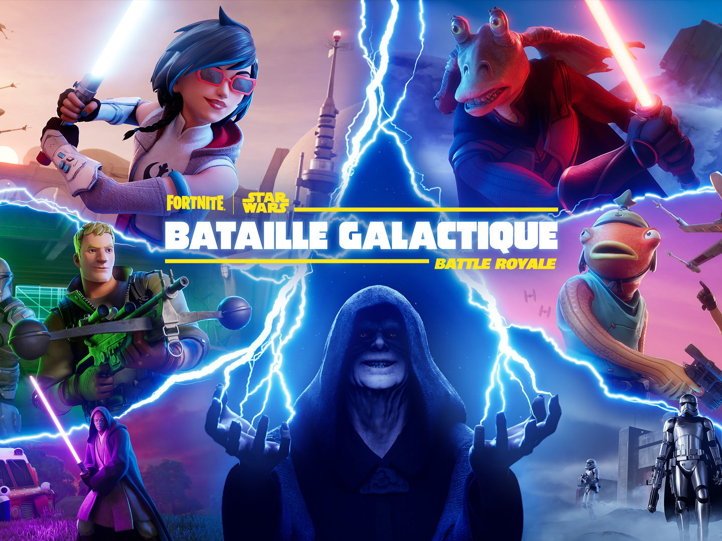 Star Wars™ revient dans l'écosystème Epic avec Fortnite : Bataille Galactique