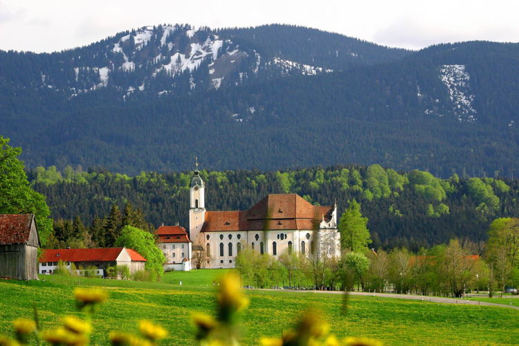 Wallfahrtskirche Die Wies © Tourismusverband Pfaffenwinkel Wallfahrtskirche Die Wies © Tourismusverband Pfaffenwinkel