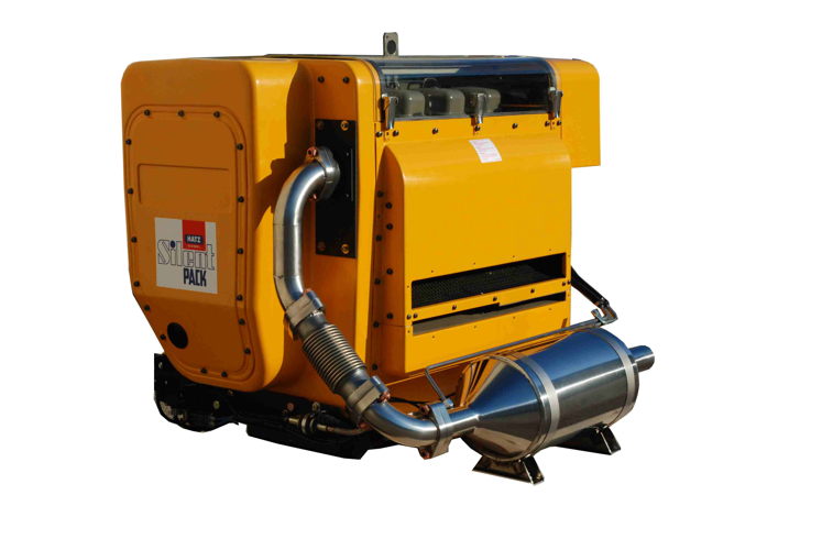 4L43C Prototype engine with
diesel particulate filter