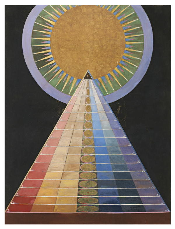 Bozar in Brussels is presenting an exhibition with works by Swedish artists who are inspired by the spiritual and the occult, such as Hilma af Klint