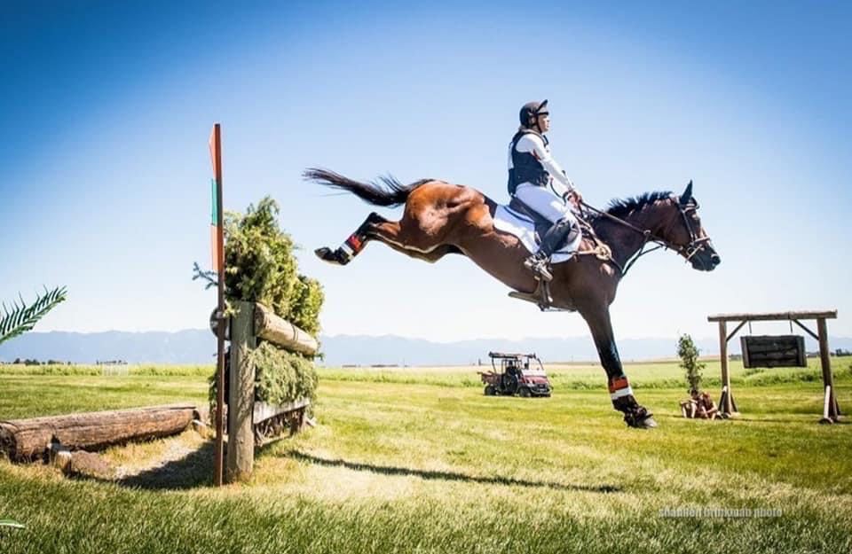 Oro at the North American Junior Young Rider Championships in Montana