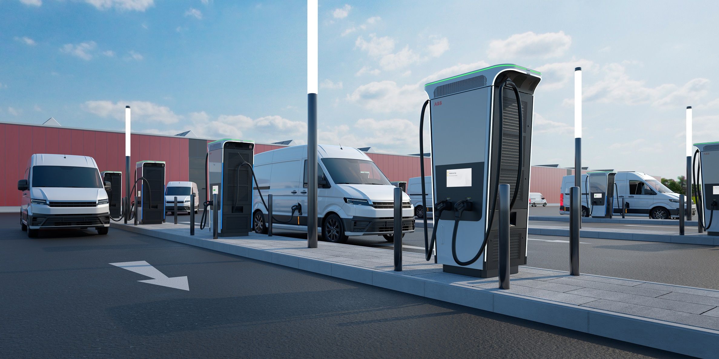 DKV Mobility est est désormais en partenariat avec ABB E-mobility afin de permettre aux clients de DKV Mobility de disposer sur le site de leur entreprise d’une infrastructure de recharge DC performante et fiable. (Photo : ABB E-mobility)