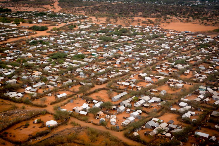 The Dadaab refugee complex—Hagadera, Dagahaley and Ifo—is among the oldest refugee camps in the world today. Since it was first established in 1991, Dadaab has, over the years, hosted several waves of Somali refugees, fleeing a combination of violence, generalised insecurity and drought. Photographer: Arjun Claire The Dadaab refugee complex—Hagadera, Dagahaley and Ifo—is among the oldest refugee camps in the world today. Since it was first established in 1991, Dadaab has, over the years, hosted several waves of Somali refugees, fleeing a combination of violence, generalised insecurity and drought. Photographer: Arjun Claire