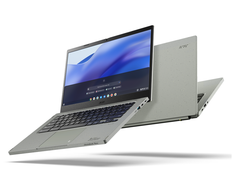 Acer خط Vero سازگار با محیط زیست را با Acer Chromebook Vero 514 گسترش می دهد