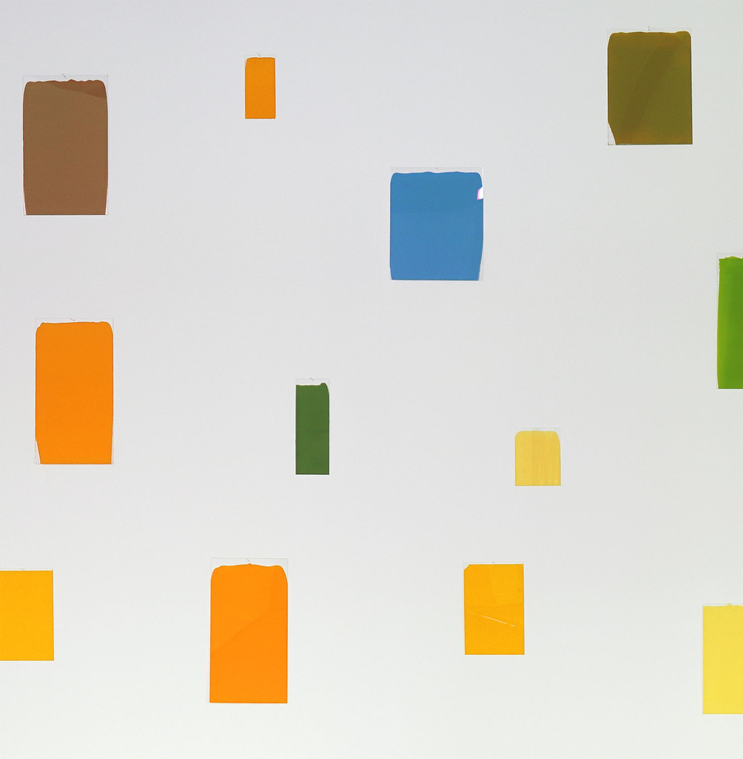 Adrien Lucca, Zone sans jaune, 2019, detail, courtesy Adrien Lucca, LMNO, White House Gallery