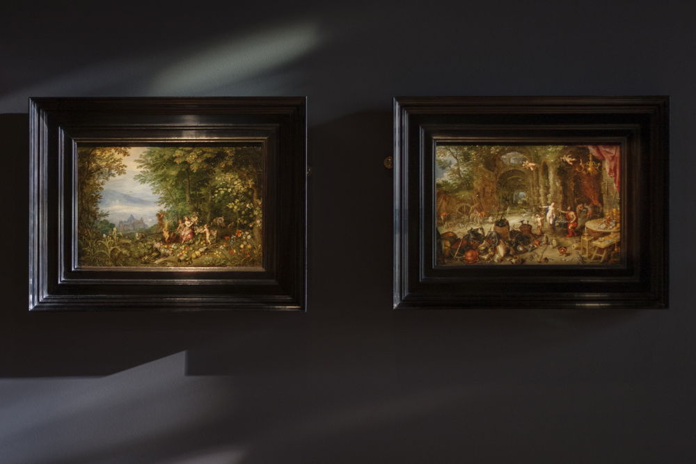 Zicht op de allegorieën van Jan Breughel I particuliere verzameling Frankrijk foto Ans Brys