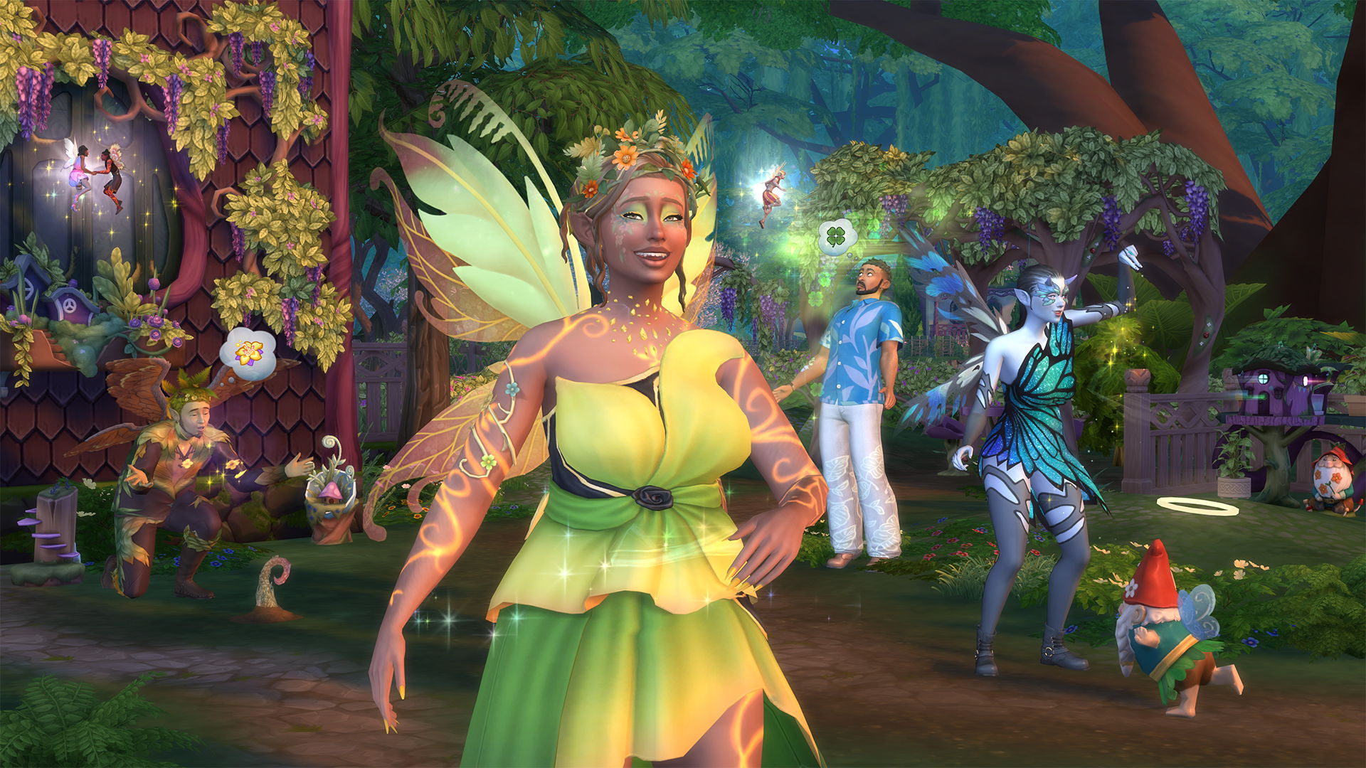 Découvrez la nouvelle bande-annonce pour le pack d'extension Les Sims™ 4 Nature enchantée, disponible le 10 juillet