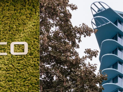 Knap staaltje techniek en design dankzij Schüco-systemen 