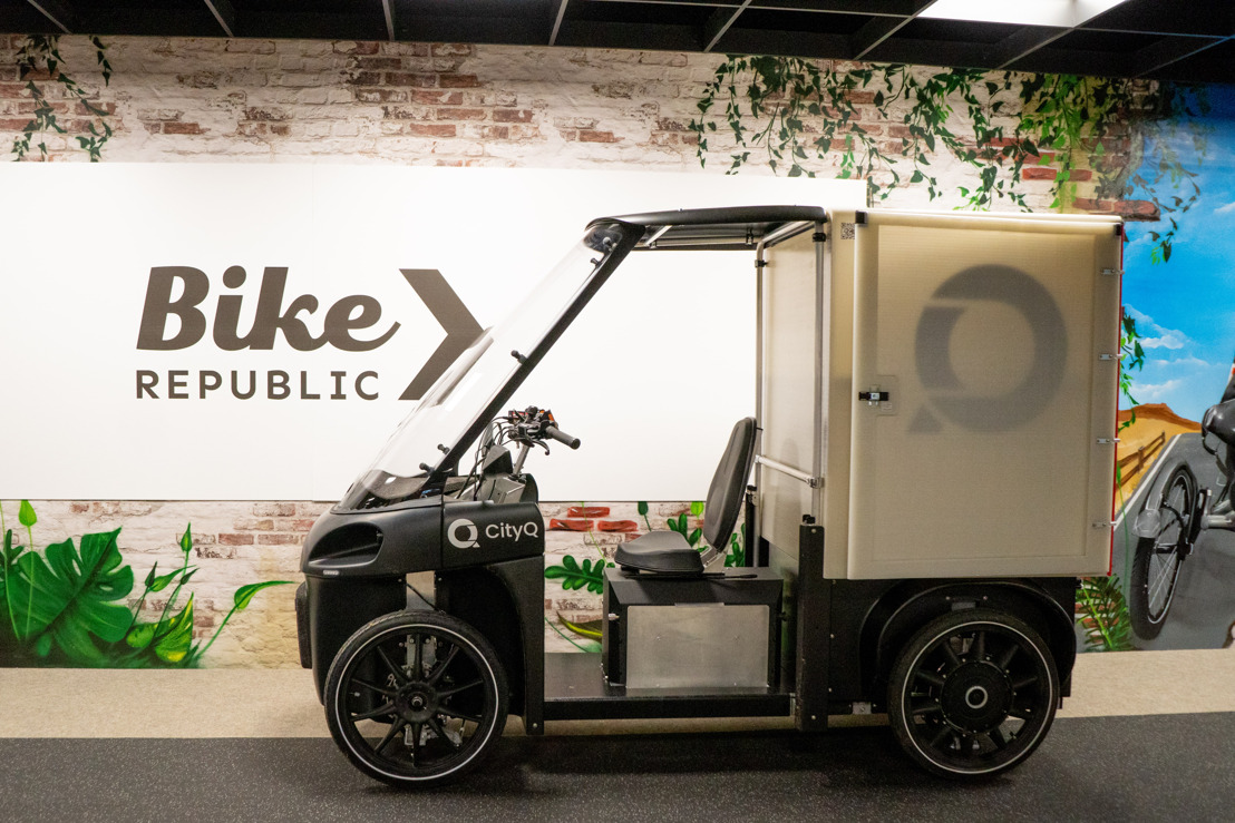 Bike Republic to present first CityQ cargo bike in Belgium at Velofollies
