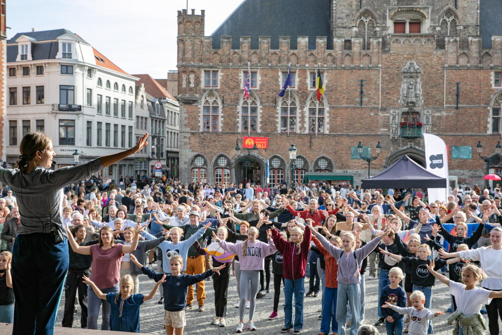 Iedereen klassiek 2022: Iedereen danst op de Brugse Markt – © VRT