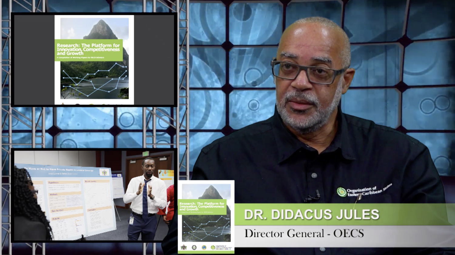 Director General of the OECS, Dr. Didacus Jules.