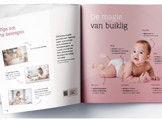 Met nieuwe brochures Voeding en Beweging versterkt Kind en Gezin de aandacht voor een gezonde levensstijl vanaf het prille begin 