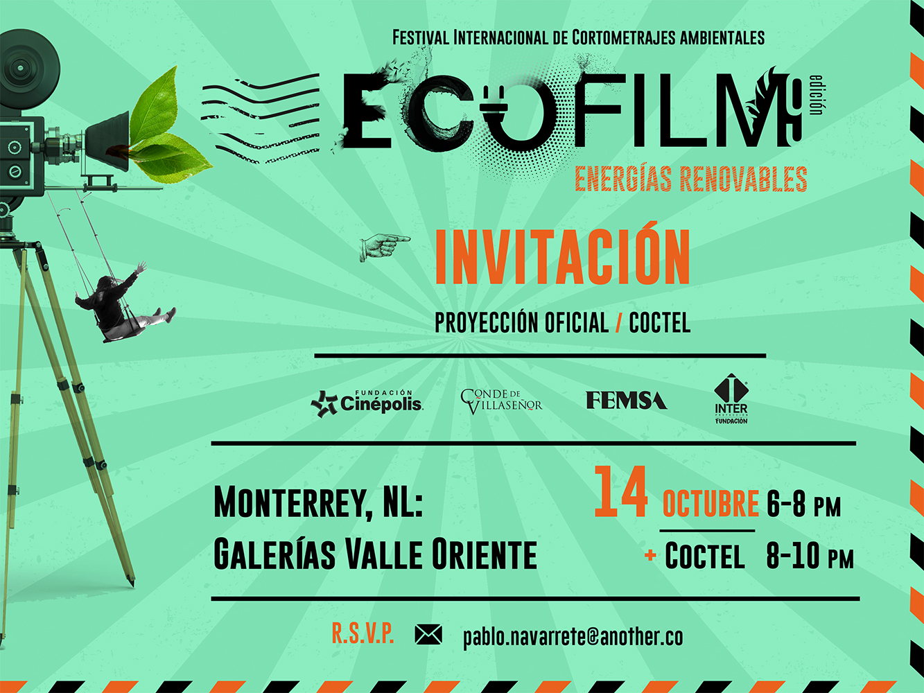HOY 18:00 HORAS, ECOFILM Y FEMSA: PROYECCIÓN OFICIAL Y COCTEL