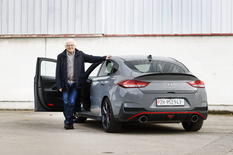 Gilbert Gress & Hyundai i30 Fastback N