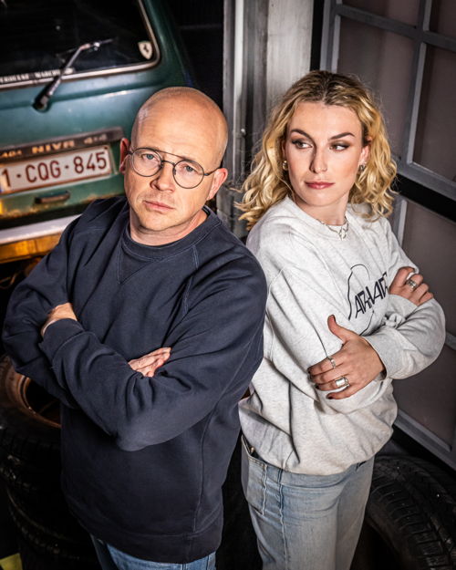 Sven De Leijer en Gloria Monserez