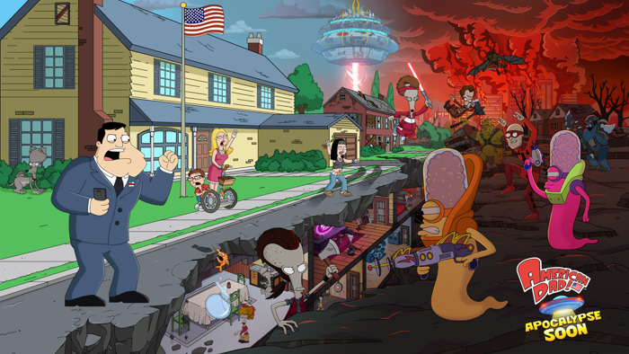 ‘AMERICAN DAD!® APOCALYPSE SOON’ CELEBRATES SHOW’S 300th EPISODE WITH A SPECIAL IN-GAME EVENT