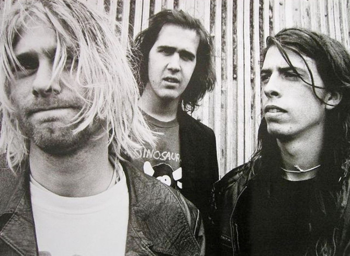Nirvana: Kurt Cobain, Kris Novoselic and Dave Grohl