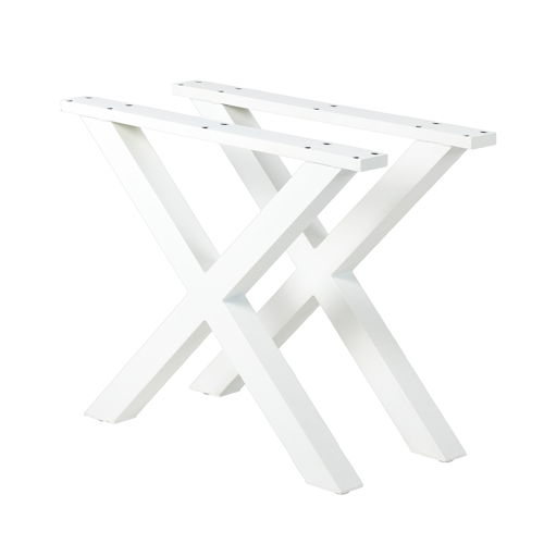 FORMAX X-table legs Alu white_€269