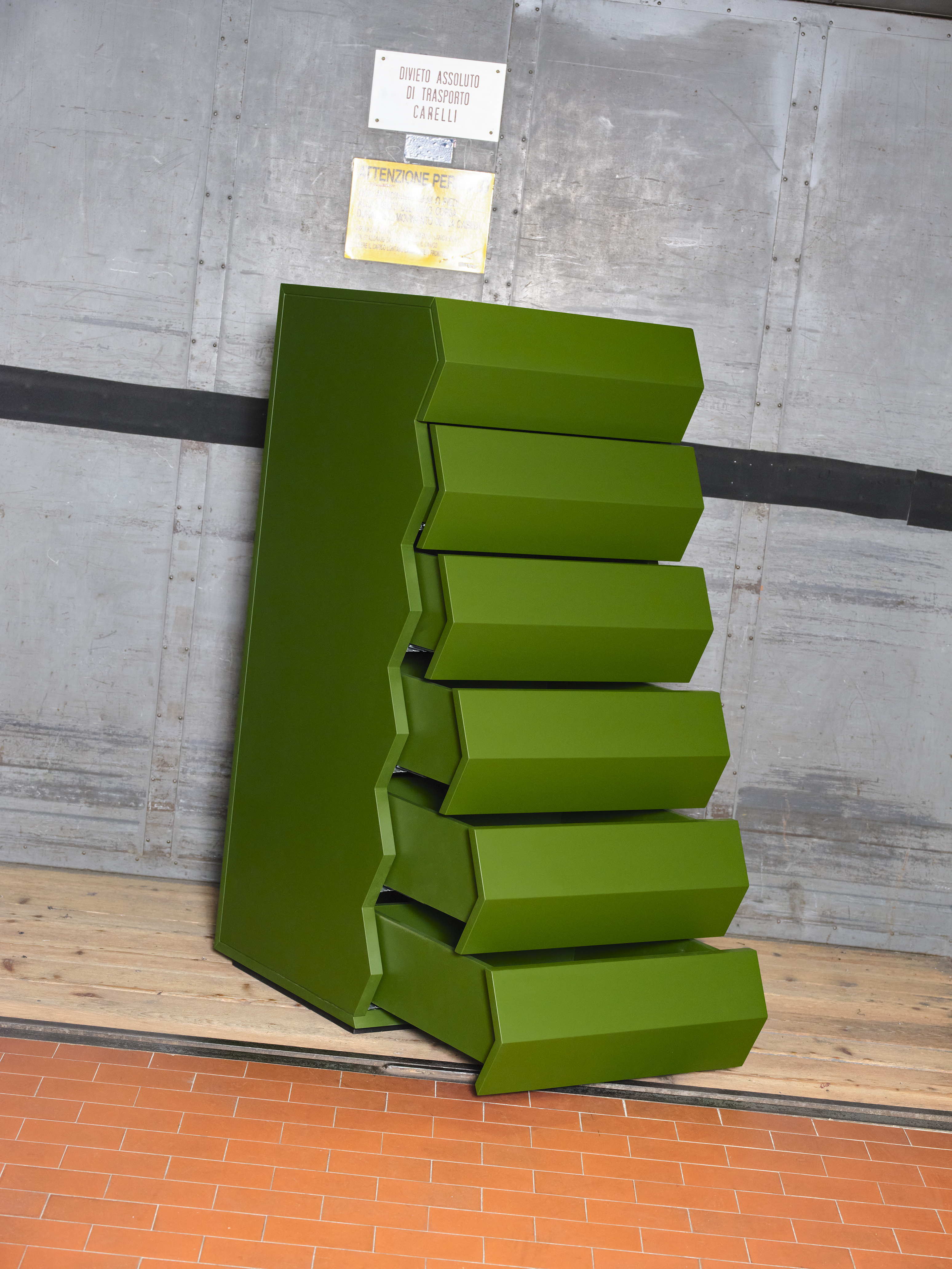 Z24 785 Chest of Drawers by Muller Van Severen for Zanotta. Photography by Luca Caizzi Z24 785 Chest of Drawers by Muller Van Severen for Zanotta. Photography by Luca Caizzi