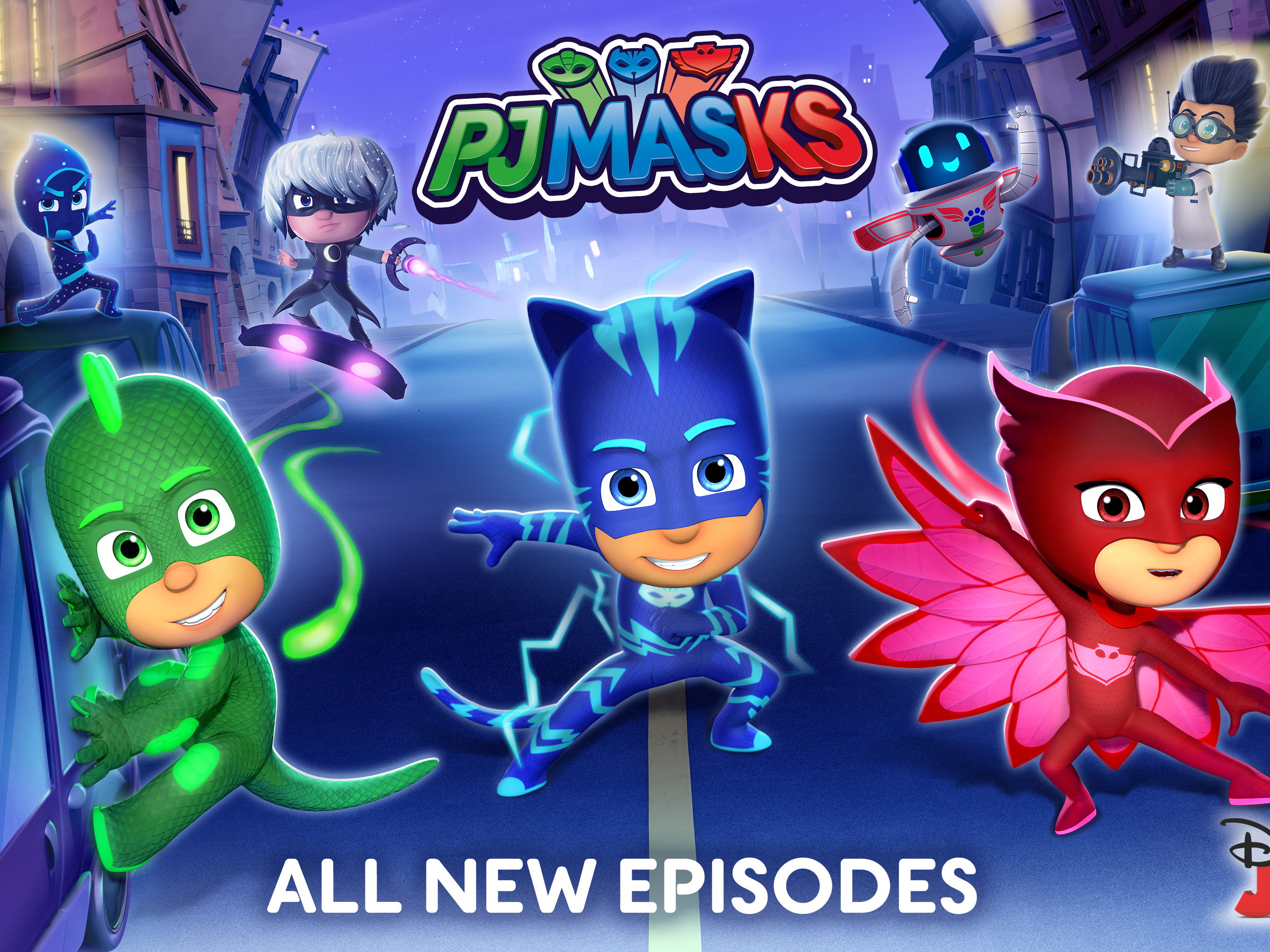 Red de wereld met het nieuwe seizoen van PJ Masks