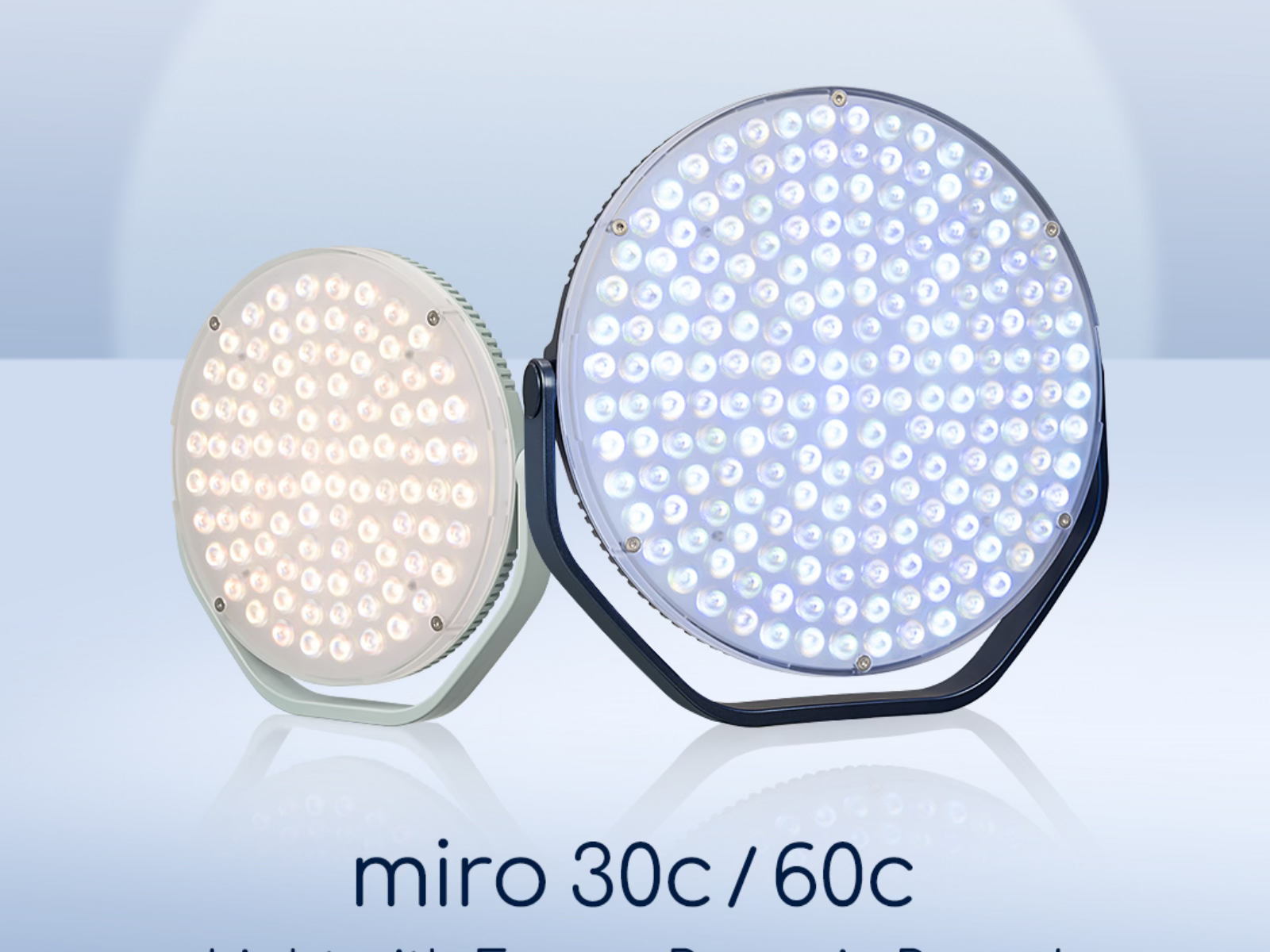 Nanlite Introduces Full-Color Round Panel Lights: miro 30c and 60c