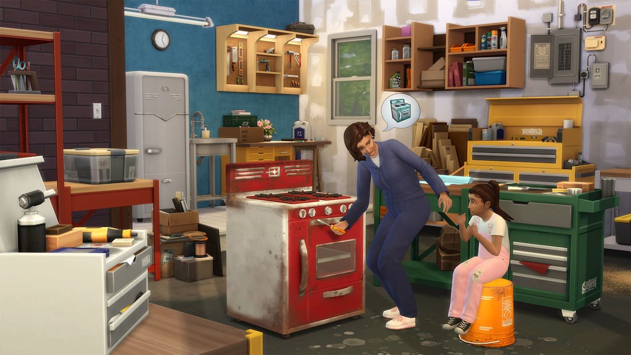 Les Sims 4 dévoile les kits Atelier de bricolage, Âge d'or et Accessoires de cuisine, disponibles dès le 1er mai