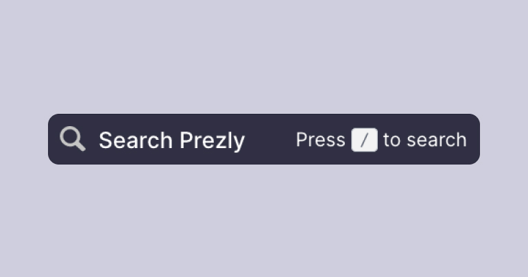 Using Prezly's Search functions