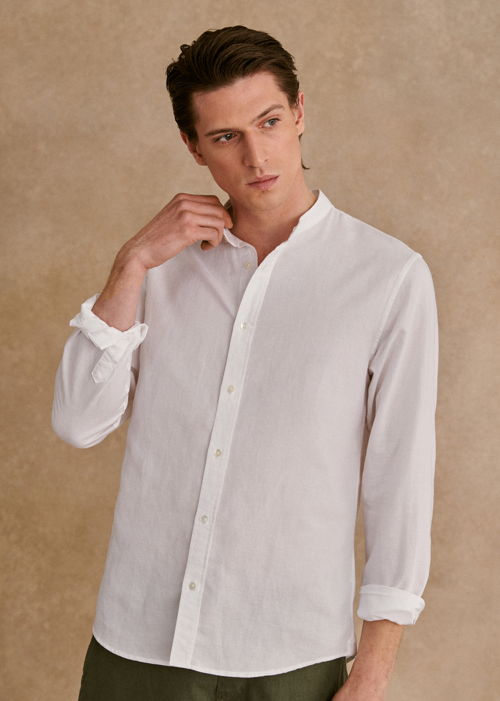 Octobre Editions - Chemise Benny Coton Lin Blanc - 90€