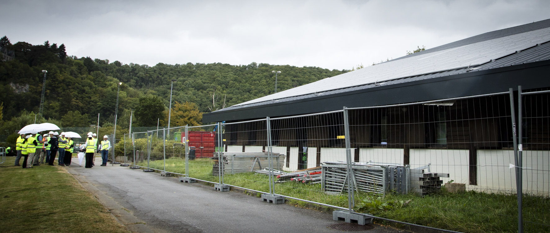 Profondeville bouwt samen met Luminus Solutions haar sporthal om tot een toonbeeld van energie-efficiëntie. 