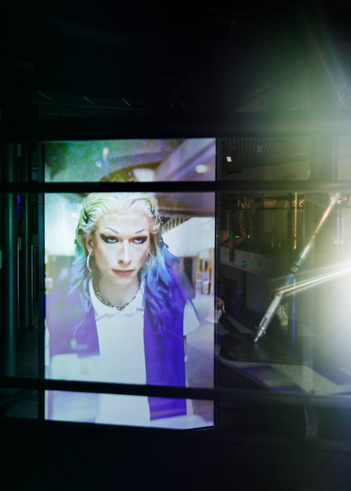 Jake Brush, Mall, Interrupted, Vonk Centrale, installation shot by Selma Gurbuz