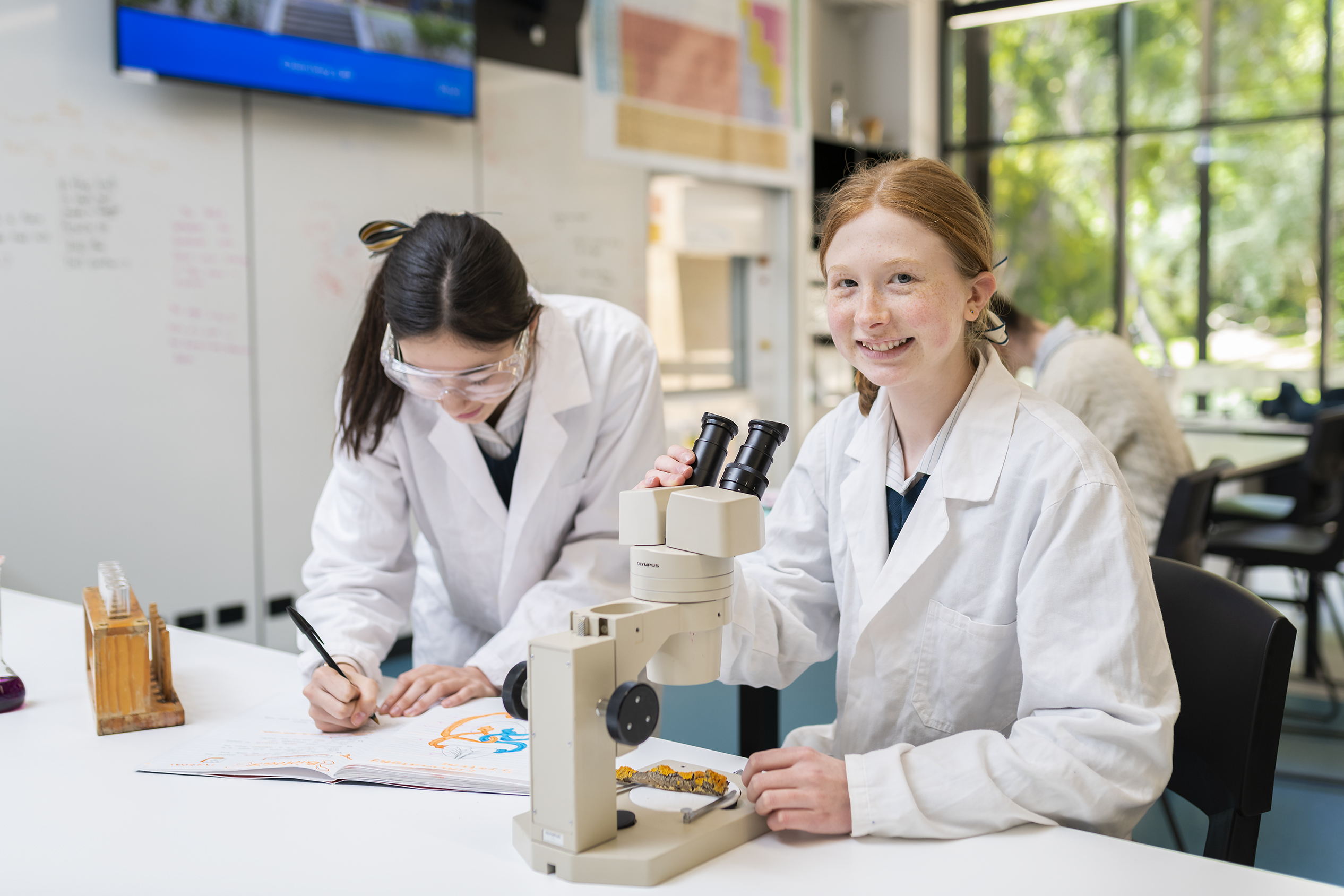 Loreto College Marryatville Science Students