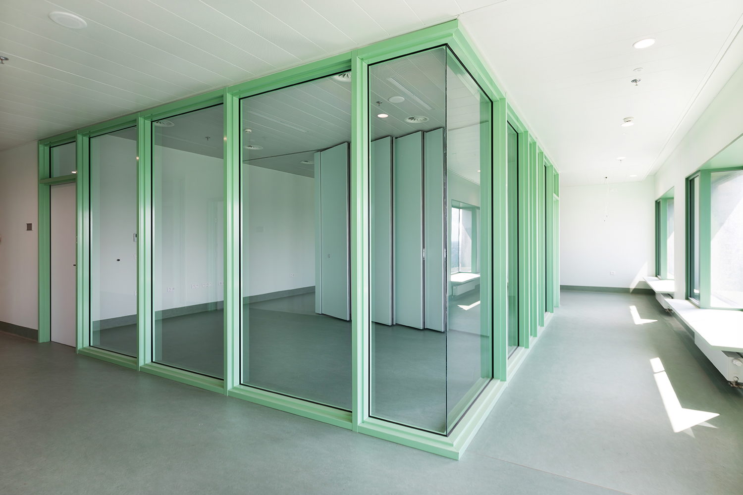 ZNA Cadix: vergaderzaal in het ziekenhuis (foto: Katrin Daems)