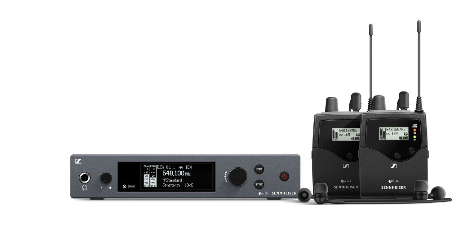 Special deal for March: the ew IEM G4 TWIN monitoring system