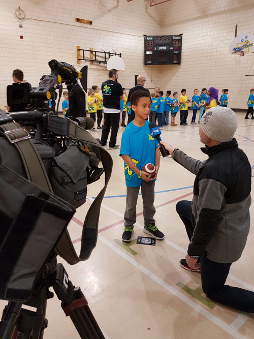 Une entrevue des plus importantes de Global Regina à l’École Centennial Community School Une entrevue des plus importantes de Global Regina à l’École Centennial Community School